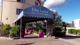 Costa de Antigua Fuerteventura Elba Lucia hotel Globales Hotel Walking around in October [upl. by Hadwin]