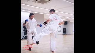 USU  Sparring Shotokan Karate kicking techniques easy to learn Usu 🥋🙇‍♂️ [upl. by Yeffej]