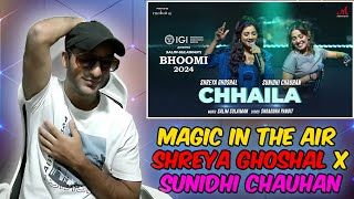 Chhaila REACTION  Shreya Ghoshal x Sunidhi Chauhan  Salim Sulaiman  Pakistani Boy Reaction [upl. by Mastrianni]