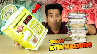 Smart Atm Machine Testing 😯  Ab Mera Sara Paisa Safe Rahega 🤑 [upl. by Rehpotsirh883]