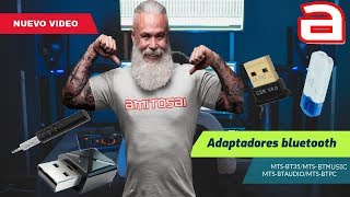 Ponemos a prueba los adaptadores bluetooth para PC TV auto y equipos de musica AMITOSAI [upl. by Zahara189]