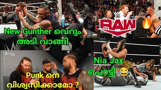 Damian Priest Destroy Gunther  WWE introduce raw brand New Title 🔥bianca belair defeated nia jax [upl. by Eenor]