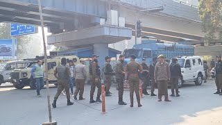 Grenade attack near crowded market in Srinagar GKTV report [upl. by Hafeetal]