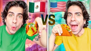 TACOS DE MÉXICO VS ESTADOS UNIDOS [upl. by Kristian]