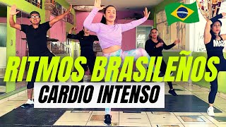 25 MINUTOS DE RITMOS BRASILEÑOS  CLASE DE BAILE  RUTINA QUEMAGRASA  HOME WORKOUT [upl. by Mansoor514]