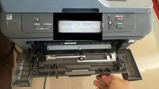 Cara Mengatasi  Reset  Replace Toner Low Toner Brother DCP L2540 DW [upl. by Ynned]