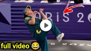 rachael gunn break dance Olympics  australian break dance Olympics  breakdance rachael gunn [upl. by Eelrahs]