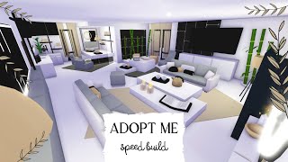 COZY ELEGANT MY ESTATE HOUSE  Adopt Me speed build ROBLOX [upl. by Ayamat406]