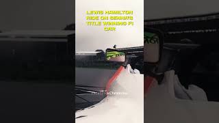 LEWIS HAMILTON RIDE ON SENNAS TITLE WINNING F1 CAR BRAZIL 2024 [upl. by Lebyram]