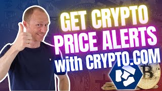 How to Get Crypto Price Alerts with Cryptocom Don’t Miss BIG Opportunities [upl. by Novhaj261]