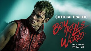 Boy Kills World 2024 Official Trailer  Bill Skarsgård Jessica Rothe [upl. by Laeno]