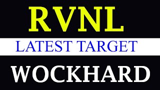 WOCKHARD II RVNL II UPDATE NEWS TARGET IN 2024 rvnlstock [upl. by Belter]