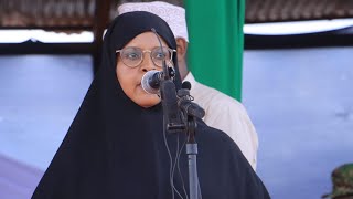 Mandera County WomenRep UmulKheir Kassim speech during 61st Mashujaa Day celebration in Banisa [upl. by Nolaf]