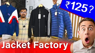 Jacket Factory  ₹125 दिल्ली नहीं लुधियाना की फैक्ट्री  Windcheater Pullover Ladies Jacket [upl. by Connel]