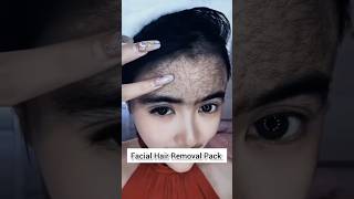 Permanent Upper Lips amp Facial Hair Removal PackRemove Facial Hair Naturally At Home shorts viral [upl. by Nytsirt728]