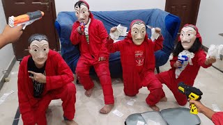 Money Heist Vs Parkour POV Escape from Police Bella Ciao [upl. by Germayne92]