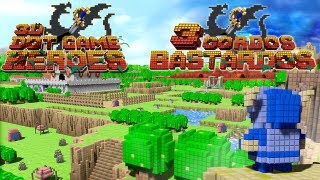 3 Gordos Bastardos  Reseña 3D Dot Game Heroes [upl. by Teresita]