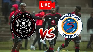 🔴LIVE Orlando Pirates vs Supersport United Match  Highlights Analytics and Head to Head [upl. by Courtnay]