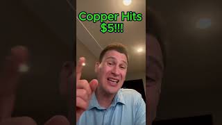 Copper Just Hit 5 at Trading Levels  But its not great news scrapmetal scrapping [upl. by Elocal883]