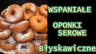 CUDOWNE OPONKI SEROWE PRZEPIS DOMOWE PĄCZKI TŁUSTY CZWARTEK LEPSZYCH NIE TRZEBA DONATY PYCHA🧡💥Nr182 [upl. by Anaidni454]