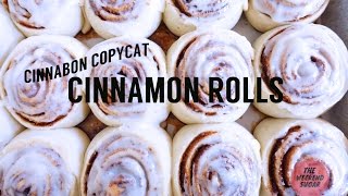 How To Make Cinnamon Rolls Cinnabon Copycat  The Weekend Sugar [upl. by Arymat]