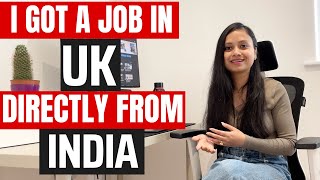 Complete process to find a job in UK from India  UK job search tips [upl. by Arracat666]