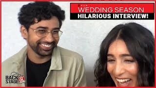 WEDDING SEASON Hilarious Interview with Pallavi Sharda amp Suraj Sharma [upl. by Gambell]