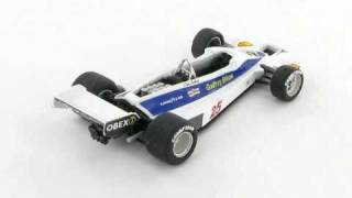 Hesketh 308 E3 Cosworth Ian Ashley Mosport 1977 143 Scale Model Car [upl. by Aneda]