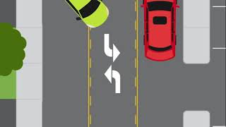 City of Kamloops  How to Use a Two Way Left Turn Lane [upl. by Libbi]