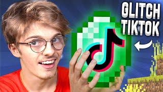 Je teste les pires BUGS MINECRAFT de TIKTOK  et ça casse mon jeu [upl. by Evans]