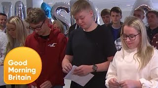 Students Open Their GCSE Results Live on Air  Good Morning Britain [upl. by Revned367]