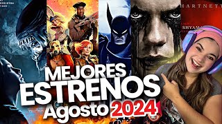 ESTRENOS de AGOSTO 2024 en NETFLIX PRIME VIDEO y más PELICULAS y SERIES LINDA ZETINA [upl. by Cicero]