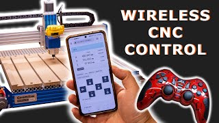 Easy ways to wirelessly control your GRBL CNC machine [upl. by Lorac]