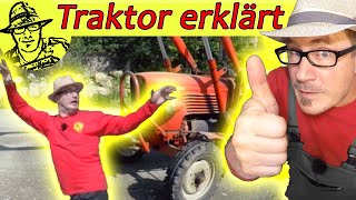 Der RigottiTraktor Güldner G30s  alle Funktionen erklärt Teil 1 Frontlader Mähwerk Ölwechsel [upl. by Libenson375]