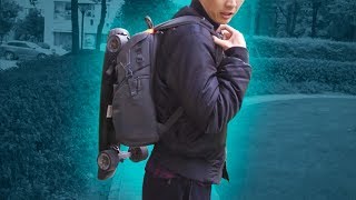 Skateboard Backpack Easy DIY with Lanyards [upl. by Clio66]