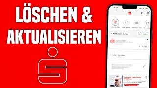 Sparkasse App aktualisieren amp Sparkasse App löschen Deutsch [upl. by Ocramed]