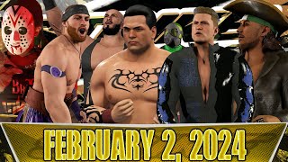 Friday Night STRIKE February 2 2024  ShockWrestling Universe [upl. by Chamkis]