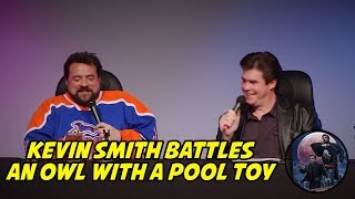 Kevin Smith Battles an Owl with a Pool Toy [upl. by Constanta968]