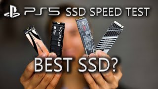 PS5 SSD Speed Test  Best Available SSDs for PS5 SN850 Auros 7000s Sabrent Rocket 4 Plus 980 Pro [upl. by Witcher]