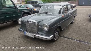 SchairerKlassiker  Auftragsverkauf MercedesBenz 190C Heckflosse [upl. by Coridon]