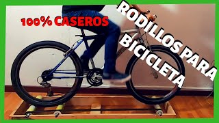 COMO hacer RODILLOS para BICICLETA [upl. by Ela]