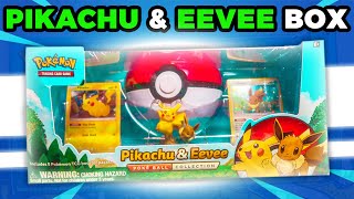 Pokemon Pikachu amp Eevee Poke Ball Collection Box RARE [upl. by Rettuc]