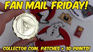 Ghostbusters collector coin accurate patches and 3D prints FAN MAIL FRIDAY [upl. by Imer]