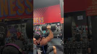 Seated shoulder presses 125 lb dumbbells [upl. by Niddala]