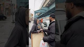 FEEDING THE HOMELESS IN THE TRENCHES philadelphia shortsfeed shorts viral homeless viralvideos [upl. by Atauqal]