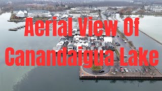 Aerial View of Canandaigua Lake [upl. by Estrella]