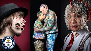 UNBELIEVABLE Body Mods  Guinness World Records [upl. by Malory314]