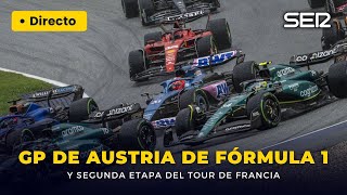 🔴🏎️🚴‍♂️ EN VIVO  GP DE AUSTRIA DE FÓRMULA 1 Y SEGUNDA ETAPA DEL TOUR DE FRANCIA [upl. by Gnoh]