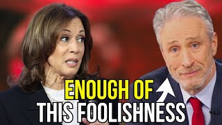 Democrats SHOCKED Jon Stewart TURNS on Kamala Im DONE [upl. by Urata]