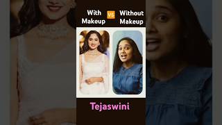 Star maa heroines with makeup 🆚without makeup beautiful pics please do subscribe and like [upl. by Nonnahsed17]